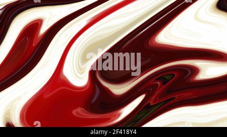 Abstrakte Kunst der schönen Farbe von Marmor.mit schönen Phantasie Tintenmuster. Flüssige Farbe. Kunstdesign für Ihr Design. Bunte Kombination Stockfoto