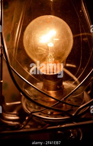 Vintage Glühlampe Edison Lampe vom Typ Stockfoto
