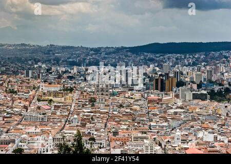 Innenstadt von quito, Ecuador Stockfoto