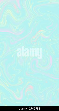Ornamentaler Hintergrund mit abstrakten Mustern, einer Kombination aus Flieder, hellem Kalk, Blau und Candy Pink Farben. Flüssige Malerei abstrakte Textur, Art tec Stockfoto