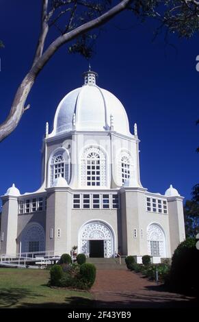 Das Sydney Baháʼí House of Worship oder Sydney Baháʼí Temple befindet sich in Ingleside, einem nördlichen Vorort von Sydney, Australien Stockfoto