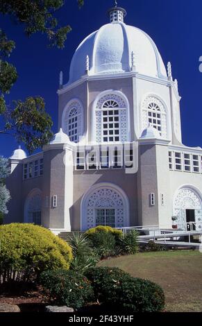 Das Sydney Baháʼí House of Worship oder Sydney Baháʼí Temple befindet sich in Ingleside, einem nördlichen Vorort von Sydney, Australien Stockfoto