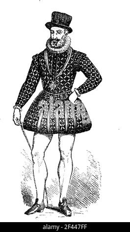 Heinrich IV., Heinrich IV., 13. Dezember 1553 -14. Mai 1610, auch bekannt durch den Beinamen guter König Heinrich oder Heinrich der große, war König von Navarra von 1572 und König von Frankreich von 1589 bis 1610 / Heinrich IV., Heinrich IV., 13. Dezember 1553-14. Mai 1610, auch bekannt unter dem Beinamen guter König Heinrich oder Heinrich der große, war ab 1572 König von Navarra und von 1589 bis 1610 König von Frankreich, Historisch, historisch, digital verbesserte Reproduktion eines Originals aus dem 19th. Jahrhundert / digitale Reproduktion einer Originalvorlage aus dem 19. Jahrhundert, Stockfoto