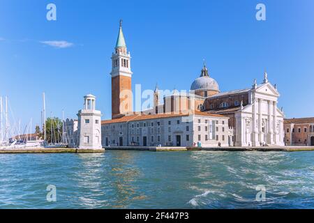 Geographie / Reisen, Italien, Venetien, Venedig, Basilika San Giorgio Maggiore, Additional-Rights-Clearance-Info-not-available Stockfoto