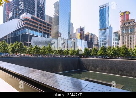 Geographie / Reisen, USA, New York, New York City, Manhattan, World Trade Center Site, national Septemb, Additional-Rights-Clearance-Info-not-available Stockfoto
