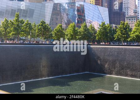 Geographie / Reisen, USA, New York, New York City, Manhattan, World Trade Center Site, national Septemb, Additional-Rights-Clearance-Info-not-available Stockfoto