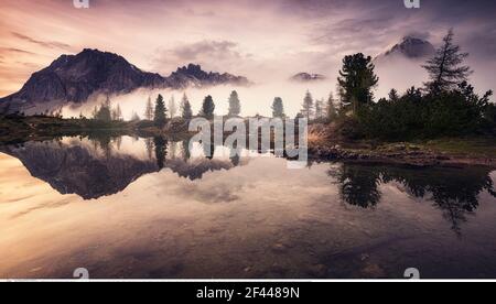 Geographie / Reisen, Italien, Alpen, Dolomiten, Sommer, Additional-Rights-Clearance-Info-Not-Available Stockfoto
