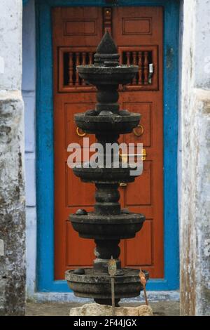 Tempel in nelliyampathy kerala Stockfoto