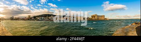 Bezirk Pointe Courte in Sète in Occitanie, Frankreich Stockfoto