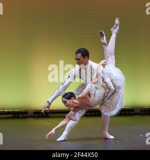 Ballett im NCPA ADD ART Festival 2019, Mumbai Stockfoto