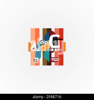 Vektor Infografik Optionen Banner, Papier Stil Design. Vektor Infografik Optionen Banner, Papier Stil Design. Vektordarstellung für Workflow-Layout, Diagramm, Zahlenoptionen, Step-up-Optionen, Web-Konzept-Vorlage Stock Vektor