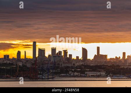 Istanbul Hauptattraktionen Editorial Stockfoto