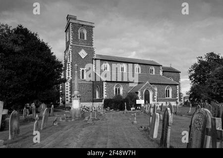 St. Matthews Kirche, Sutton Bridge Dorf, Süd-Holland Bezirk, Lincolnshire, England Stockfoto