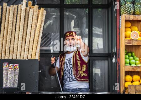 Istanbul Hauptattraktionen Editorial Stockfoto