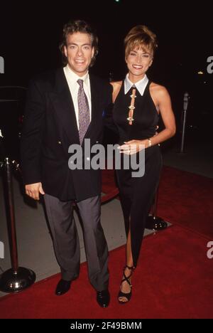 Jean-Claude Van Damme und Model Darcy LaPier besuchen die Westwood