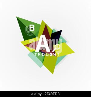 Papier Option Schritte Diagramm Infografik Layout. Papier Option Schritte Diagramm Infografik Layout. Vektor künstlerische Illustration für Business-Präsentation, Web-Banner oder Poster Stock Vektor