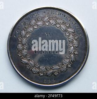 Verdienstmedaille der Stadt Amiens Stockfoto