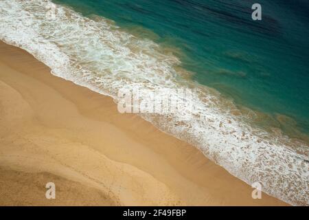 Praia do Sancho auf den Fernando de Noronha Inseln, Brasilien. Stockfoto