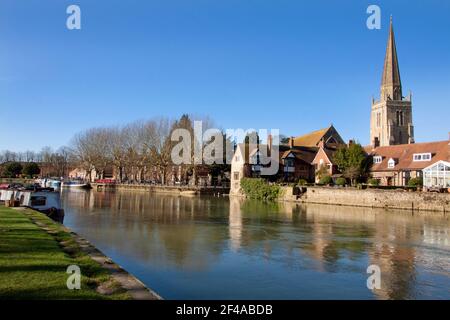 St. Helens Church, Abingdon on Thames, Oxfordshire, England Stockfoto