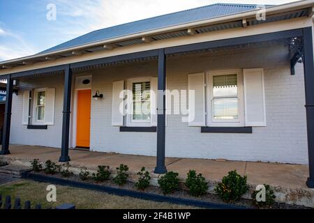 Mudgee Haus in der Nähe des Stadtzentrums von diesem australischen Country Town, Mudgee, New South Wales, Australien Stockfoto