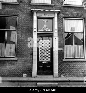 Auf oud-vosmeer Tholen. Ort der Vorfahren F. Roosevelt Datum November 19, 1947 Location Tholen, Zeeland Stockfoto