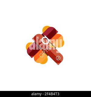 Abstrakte Linien geometrische Infografik LayoutAbstrakte Linien geometrische Infografik Layout, Datenvisualisierung Design, Option Schritt für Schritt Zeitplan, Web-Box. Abstrakte Linien geometrische Infografik LayoutAbstrakte Linien geometrische Infografik Layout, Datenvisualisierung Design, Option Schritt für Schritt Zeitplan, Web-Box. Vektorgrafik isoliert auf Weiß Stock Vektor