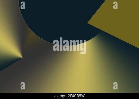 Ein abstrakter Hintergrund mit geometrischen Formen und Mustern Stockfoto