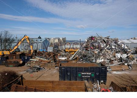 Scrapyard, Edinburgh Schottland Stockfoto