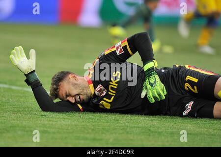 Frosinone, Italien. März 2021, 20th. Gabriel Ferreira Spieler von Lecce, während des Spiels der italienischen Liga-Serie B zwischen Frosinone gegen Lecce Endergebnis 0-3, Spiel im Benito Stirpe Stadion in Frosinone gespielt. Italien, 20. März 202. (Foto von Vincenzo Izzo/Sipa USA) Quelle: SIPA USA/Alamy Live News Stockfoto