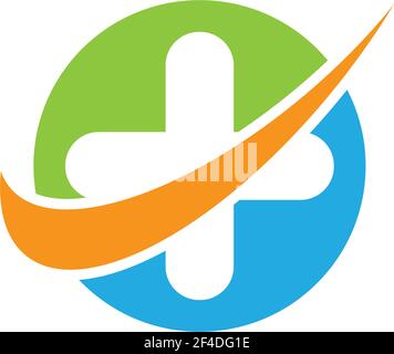 Medizinische Logo Vorlage Vektor Symbol Illustration Design Stock Vektor