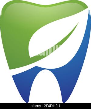 Dental Logo Vorlage Vektor Illustration Icon Design Stock Vektor