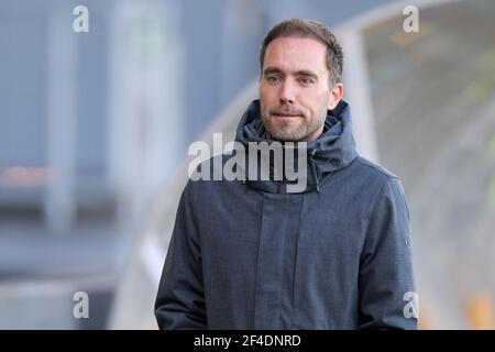 SITTARD, NIEDERLANDE - MÄRZ 20: Trainer Sjors Ultee von Fortuna Sittard während des niederländischen Eredivisie-Spiels zwischen Fortuna Sittard und FC Utrecht in Fort Stockfoto
