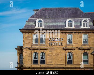 The Grand Hotel, Tynemouth, North Tyneside, Großbritannien Stockfoto