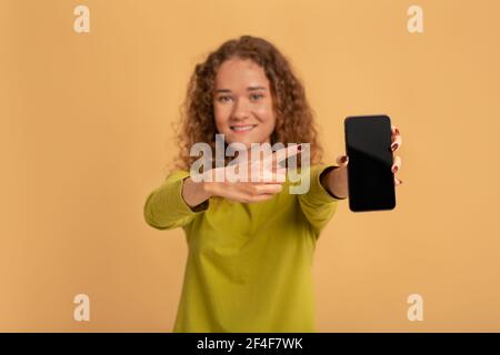 Tolle App, Website und Angebot, Überprüfung und moderne Technologie Stockfoto