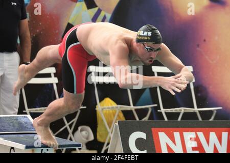 Jérémy Stravius von Etoiles 92, Finale B 50 m Schmetterling Männer während der FFN Golden Tour Camille Muffat 2021, Schwimmen olympischen und europäischen Auswahlen am 20. März 2021 im Cercle des Nageurs de Marseille in Marseille, Frankreich - Foto Laurent Lairys / DPPI Stockfoto