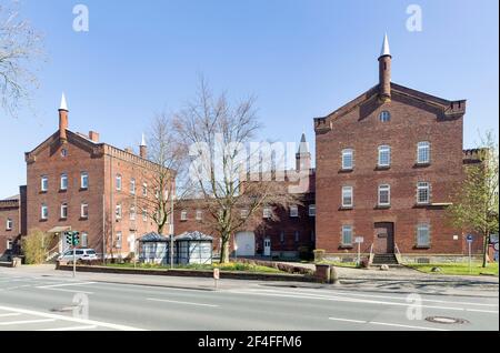 Gefängnis, Münster, Westfalen, Nordrhein-Westfalen, Deutschland Stockfoto