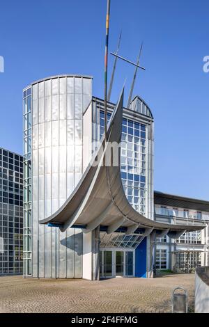Bildungszentrum der Handwerkskammer, HBZ, Münster, Westfalen, Nordrhein-Westfalen, Deutschland Stockfoto