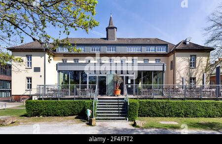 Hochschule für angewandte Wissenschaften und Künste Münster, Leonardo Campus, ehem. Preußischer von einem Kaserne, Kürassier Kaserne, Münster, Westfalen Stockfoto