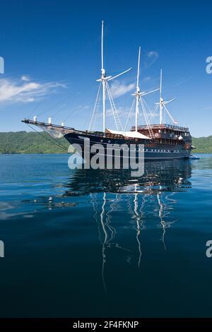 Tauchsafari Amira, Triton Bay, West Papua, Indonesien Stockfoto