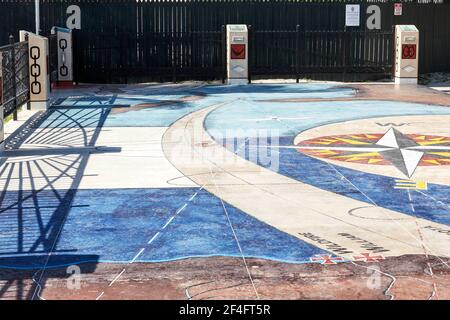 Afrikanischer Friedhof am Higgs Beach Key West Florida USA Stockfoto