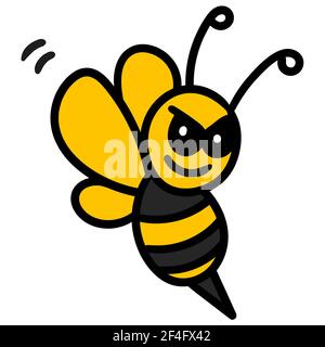 Teufelsbiene Stock Vektor