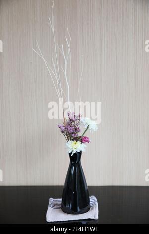 Blume im Glas japanischen Stil Stockfoto