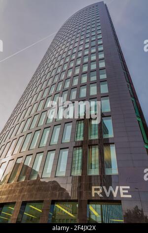 RWE Tower Dortmund, Deutschland Stockfoto