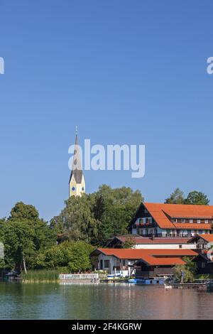 Geographie / Reisen, Deutschland, Bayern, Schliersee, Gemeinde Schliersee am Schliersee , Additional-Rights-Clearance-Info-not-available Stockfoto