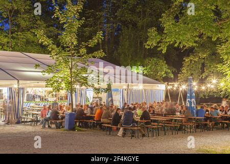 Geographie / Reisen, Deutschland, Bayern, Schliersee, traditionelles Holzfest in Schliersee (See, Additional-Rights-Clearance-Info-not-available Stockfoto