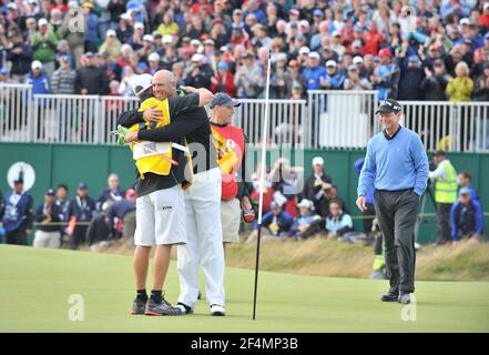 DIE OPEN TURNBURY 2009. LETZTER TAG 19/7/2009. STEWART CINK GEWINNT. BILD DAVID ASHDOWN Stockfoto