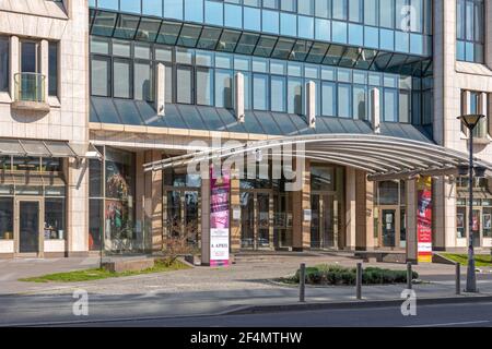 Belgrad, Serbien - 15. März 2020: Madlenianum Oper und Theatergebäude in Zemun Stockfoto