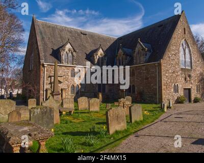 Auld Kirk von Ayr (ST. JOHANNES DER TÄUFER), Ayr, Schottland, Großbritannien Stockfoto