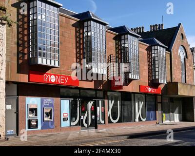 Bankfiliale von Virgin Money (ehemals Clydesdale Bank), Ayr, Ayrshire, Schottland, Großbritannien Stockfoto