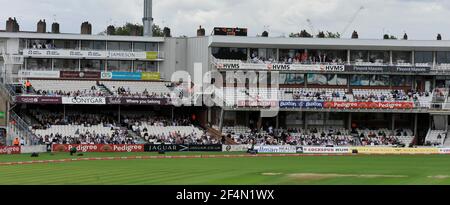 3RD TEST ENGLAND V PAKASTAN AM OVAL 1ST TAG. LEERE SITZPLÄTZE. BILD DAVID ASHDOWN Stockfoto